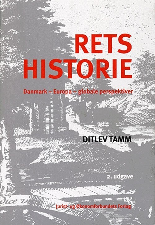 Retshistorie - Ditlev Tamm - Bog