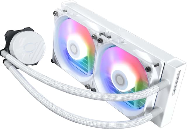 Cooler Master MASTERLIQUID 240L Core CPU vandkøler (hvid)