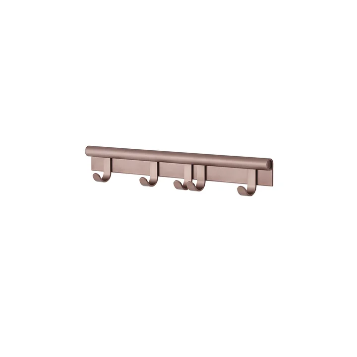 Muuto - Coil Wandgarderobe 60 cm, pflaume
