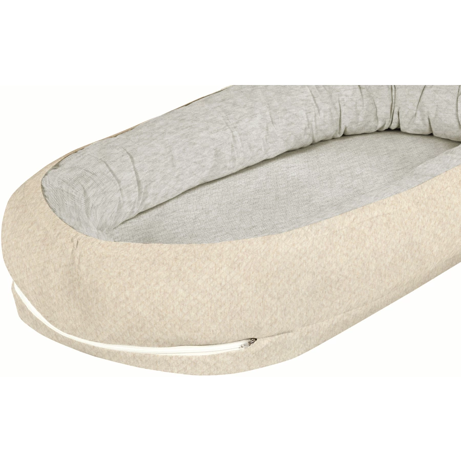 Alvi® Schlummer-Nestchen Special Fabric Quilt nature