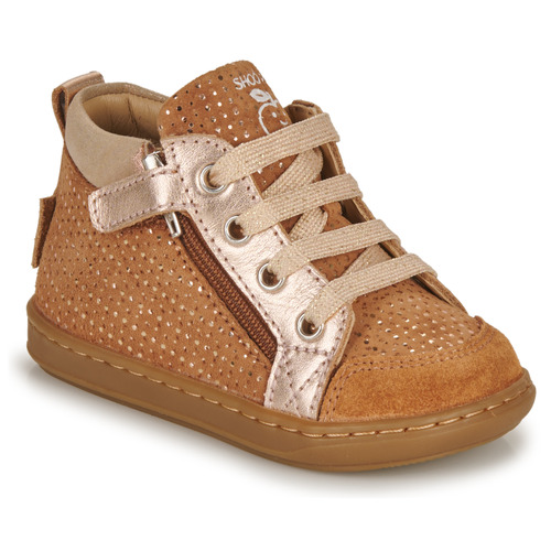 Shoo Pom - BOUBA BI ZIP - Marron / Doré