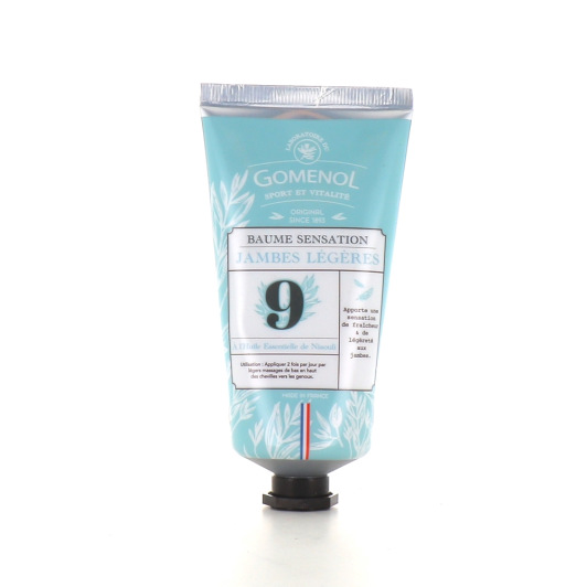 Gomenol baume sensation jambes légères - Effet frais intense