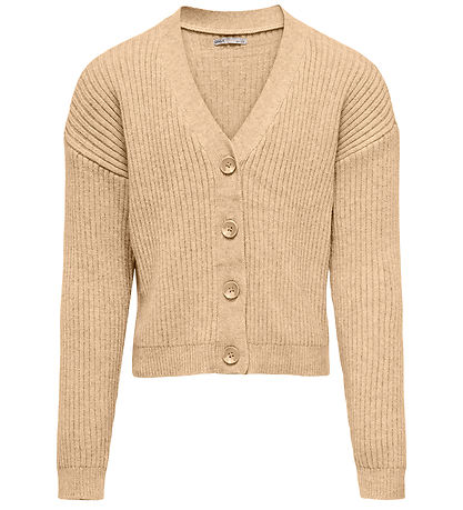 Kids Only Cardigan - Strick - KogMandy - Beige