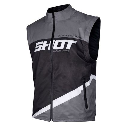 Veste enduro Shot BODYWARMER LITE - GREY BLACK 2020 - Gris / Noir