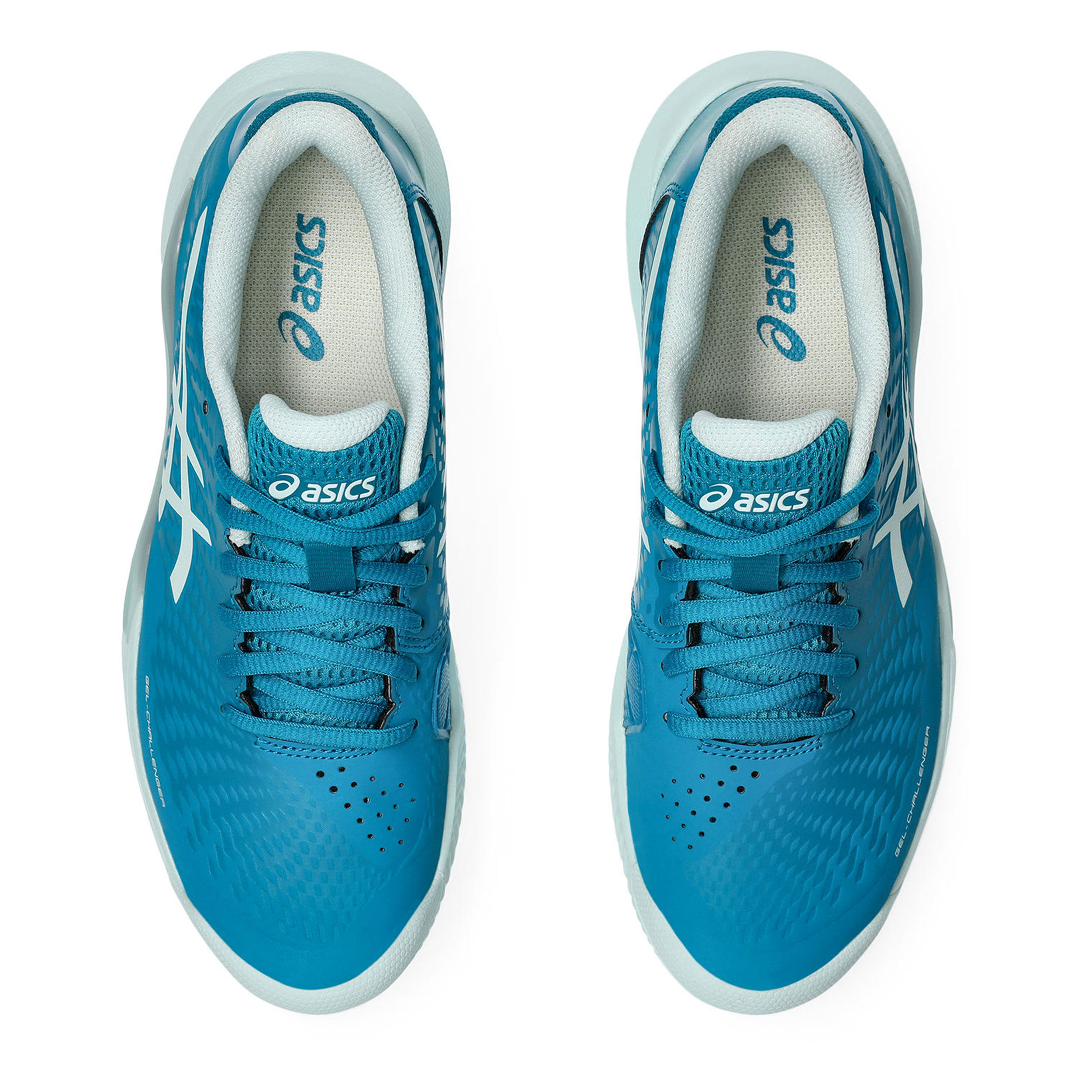 ASICS Gel-Challenger 14 Clay Chaussure Terre Battue Femmes - Turquoise , Bleu Clair