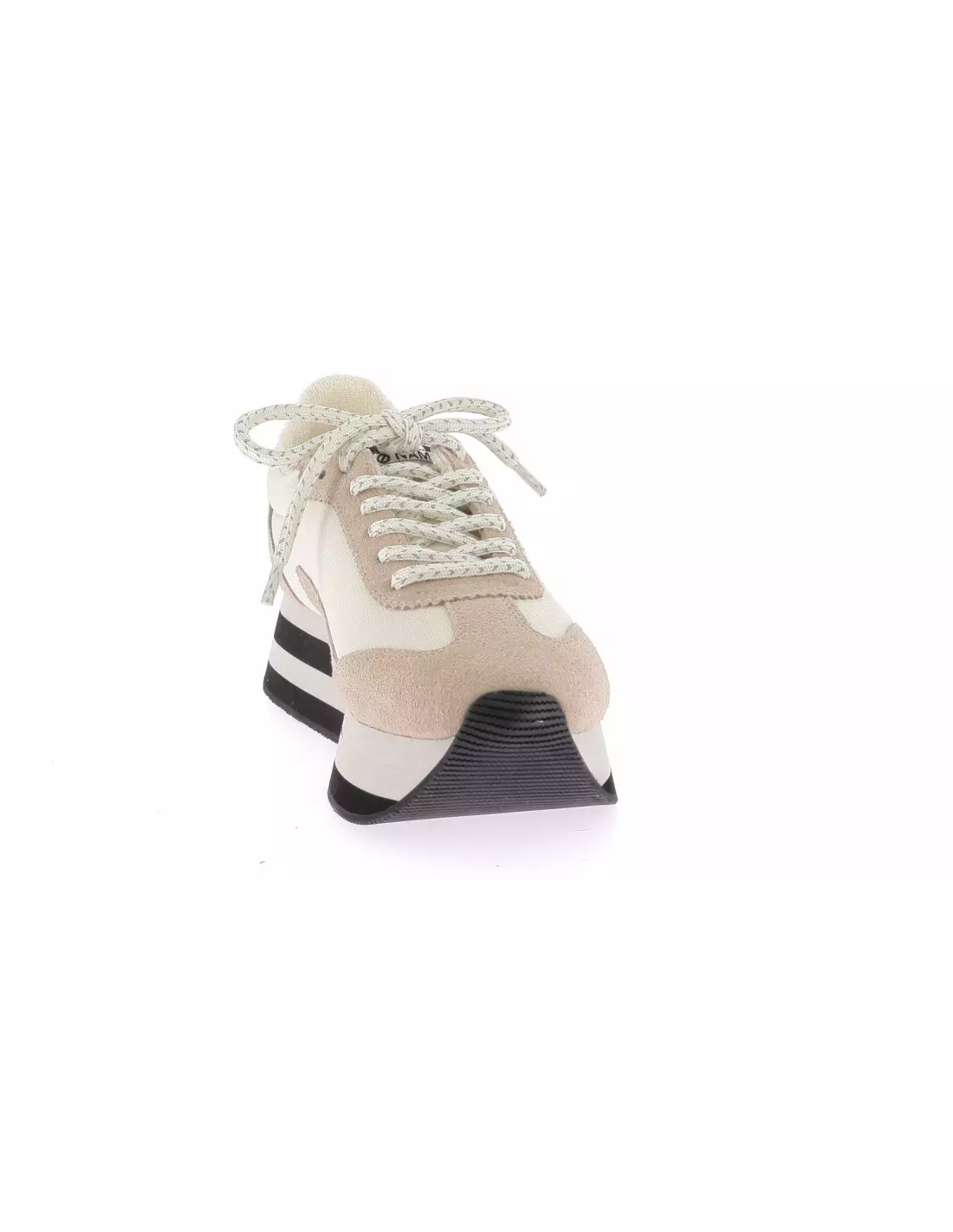 NO NAME FLEX M JOGGER - Baskets NUDE/DOVE/NUDE