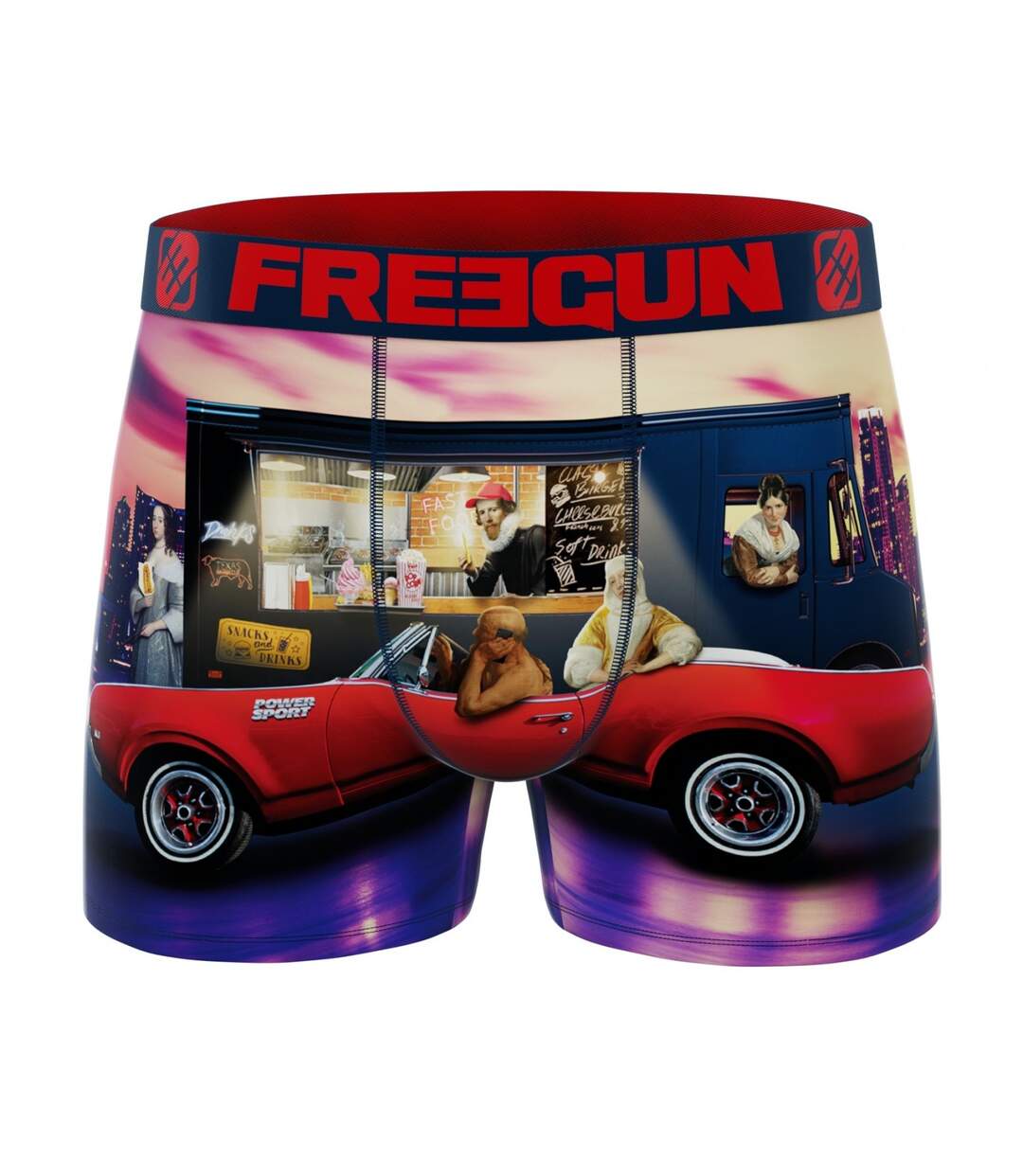 Boxer Homme Original, Caleçon Homme Stretch et Confortable