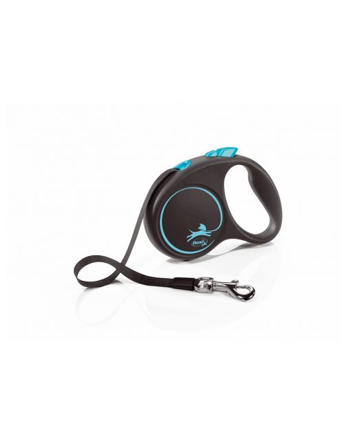 Flexi Black Design Tape S 5 m - Hondenriem