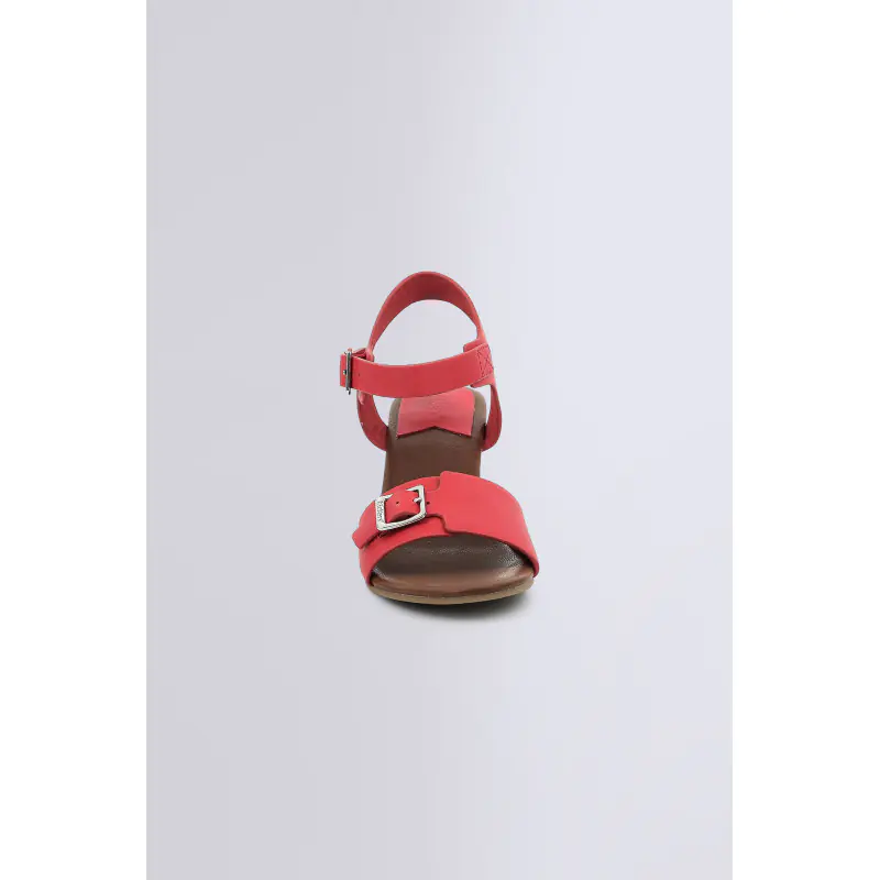KICK VODOU ROUGE SANDALES Cuir Femme