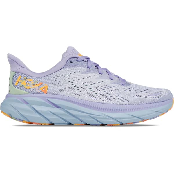 Chaussure running HOKA ONE ONE CLIFTON 8 W BABY LAVENDER/SMOKE GREEN