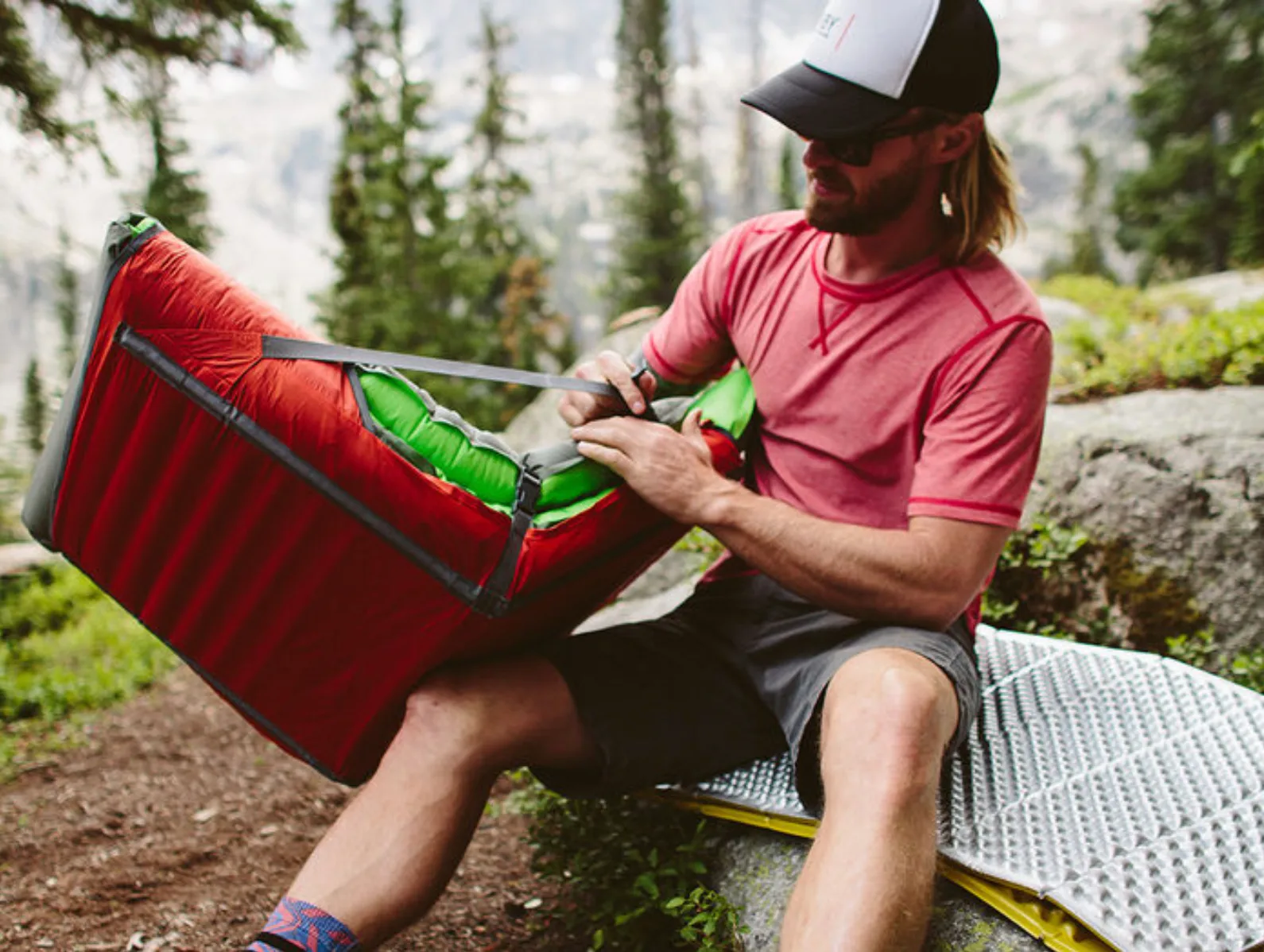 Therm-a-Rest Trekker Chair Tomato