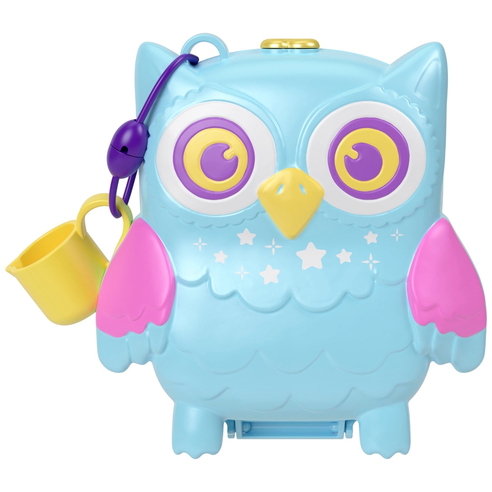 Polly Pocket Pyjama-Party Schneeeulen-Übernachtung Kompaktes Spielset