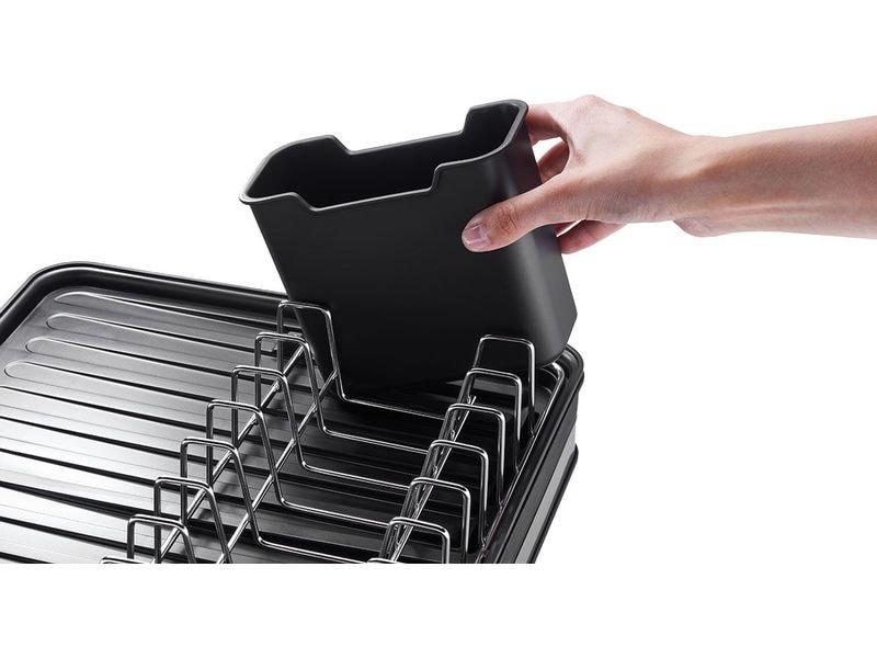 GEFU Abtropfgestell Smartline 36 x 30.5 x 18 cm Flexibel ausziehbares Abtropfgestell