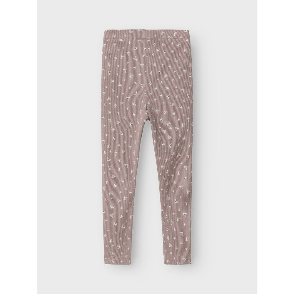 Køb Name It Purple Dove Hoise Slim Leggings