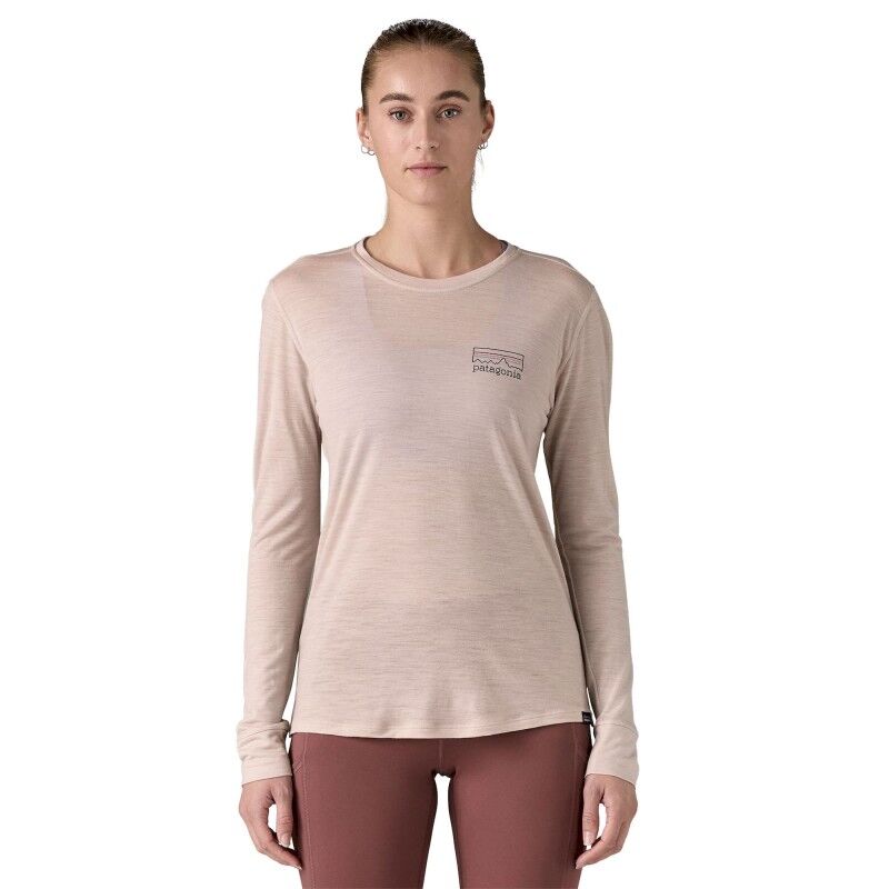L/S Cap Cool Merino Graphic Shirt - T-shirt femme