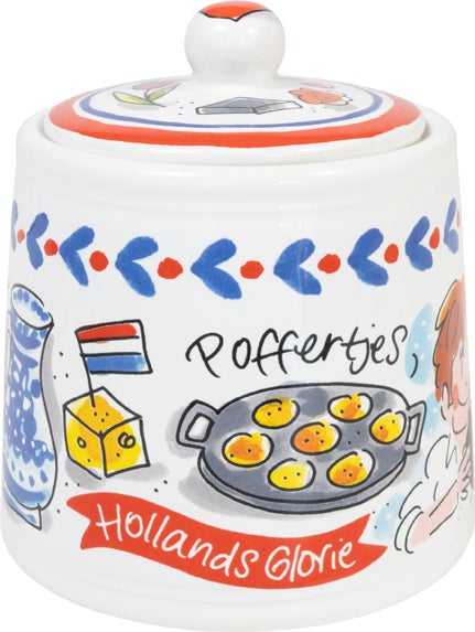 Blond Amsterdam suikerpot Hollands Glorie multi