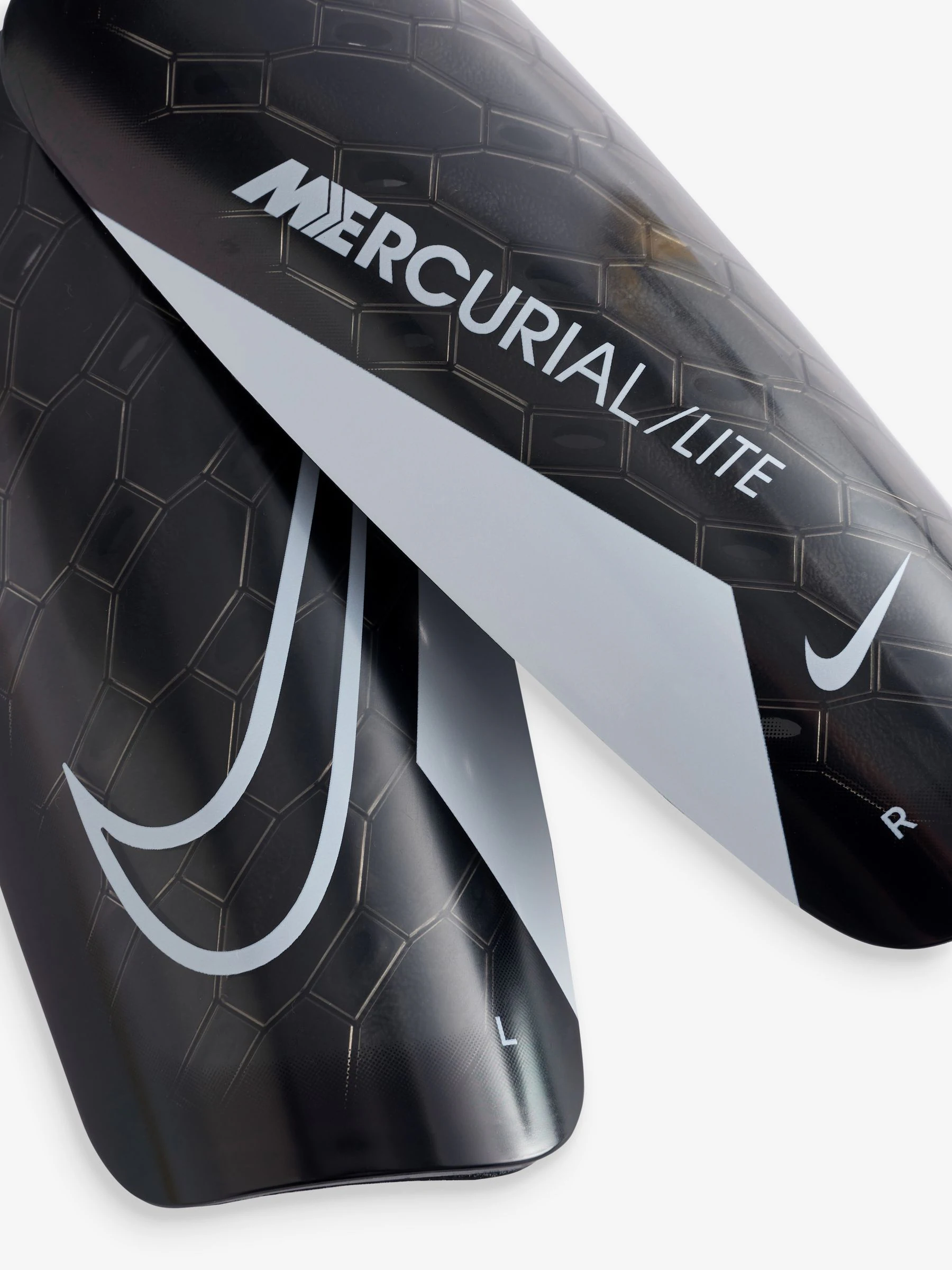 Zwart - Nike - Mercurial Lite scheenbeschermers voor voetbal