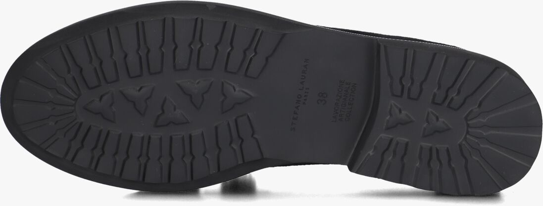 zwarte stefano lauran loafers pe2013