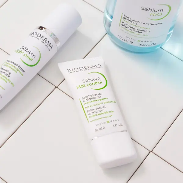 Bioderma Sébium Mat Control Tratamento Antibrilho para Pele Mista a Oleosa 30ml