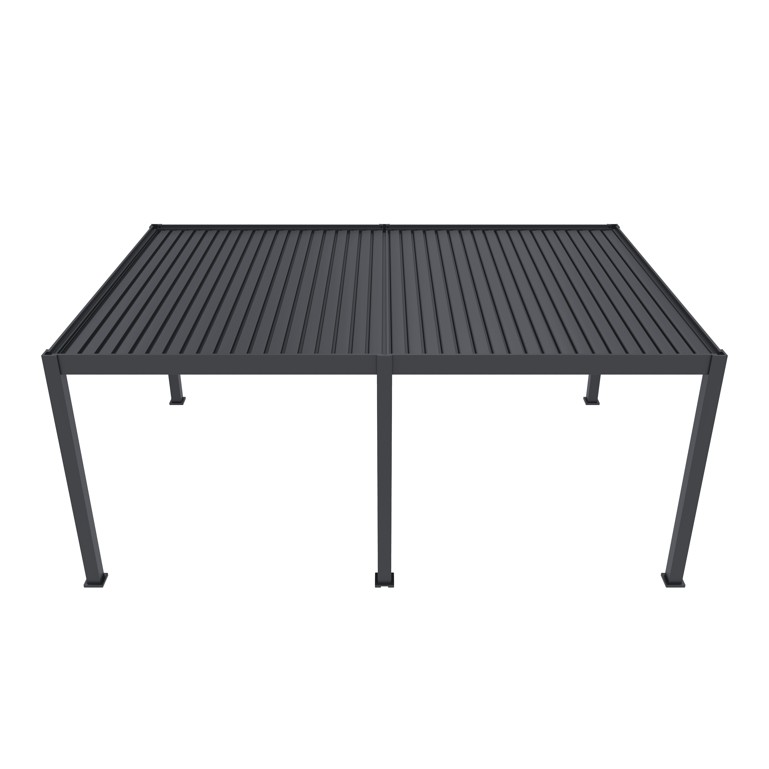 Orion Premium 400x600cm elektrische LED overkapping - antraciet
