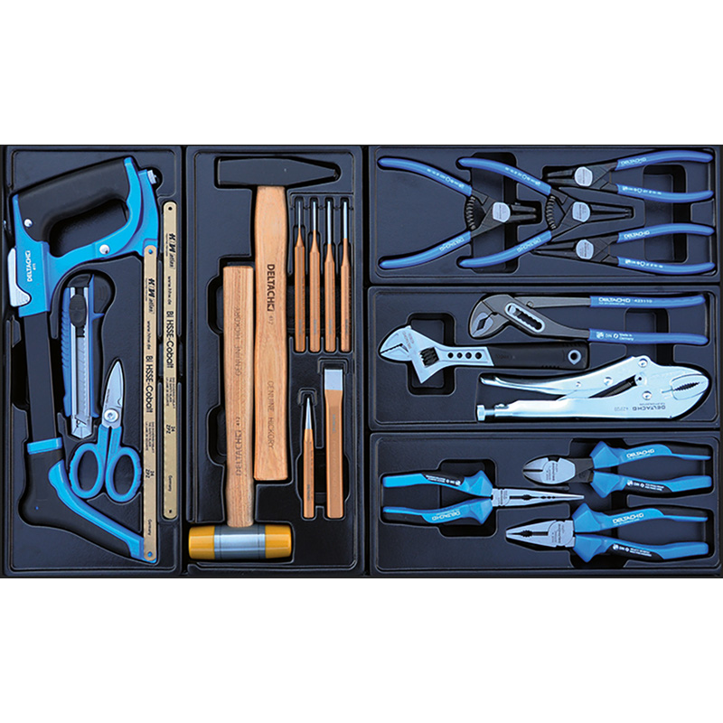 Deltach gereedschapswagen D2 XL 227-delig