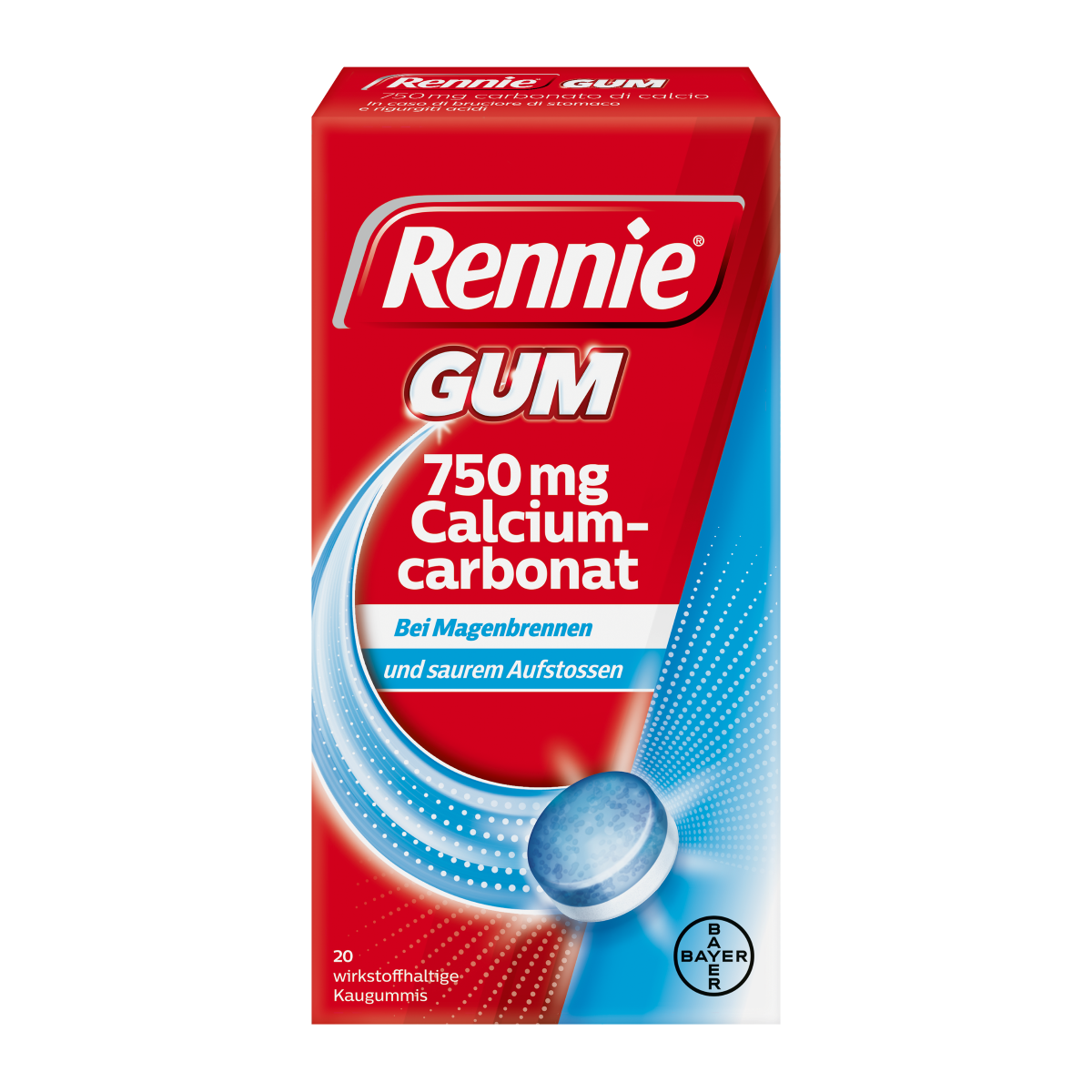 Rennie Gum Kaugummi Blist 20 Stk