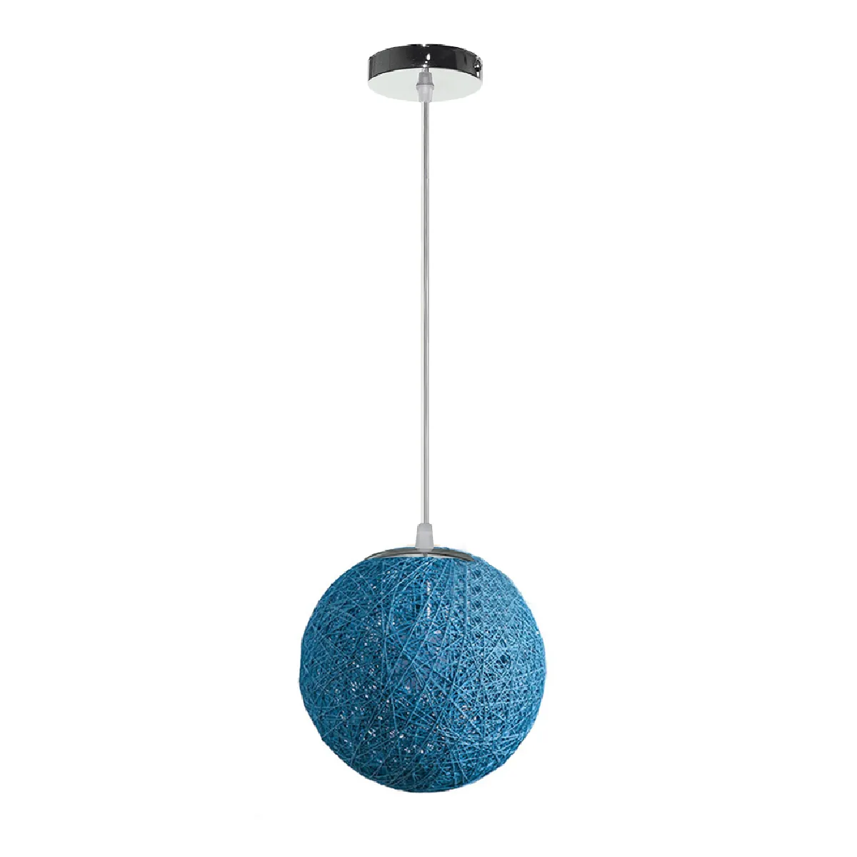 Stoex Suspension Rotin Bleu 20 cm