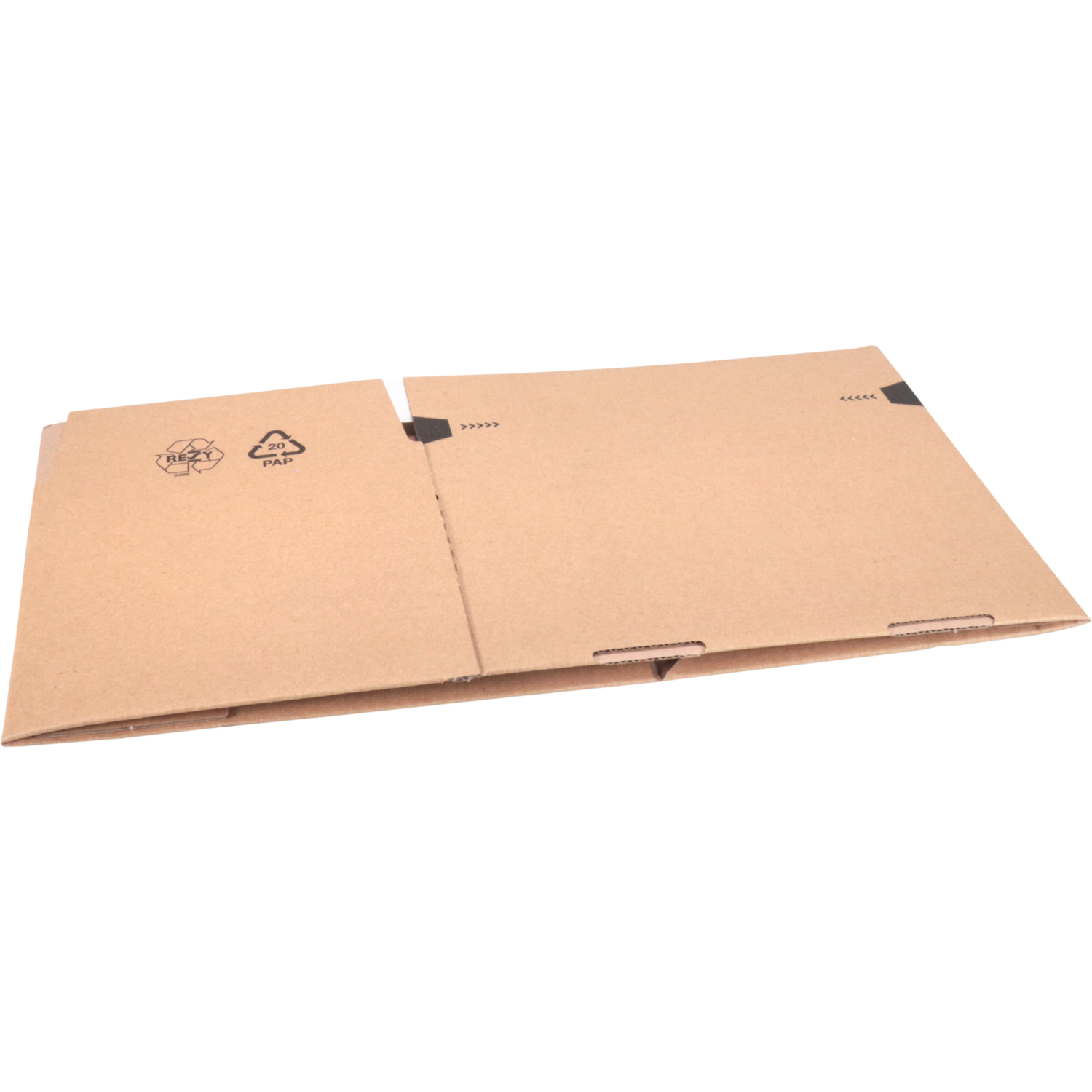 SendProof® Postpakketdoos, A5, golfkarton, 229x164x115mm, hoogte verstelbaar, zelfklevende strip, bruin