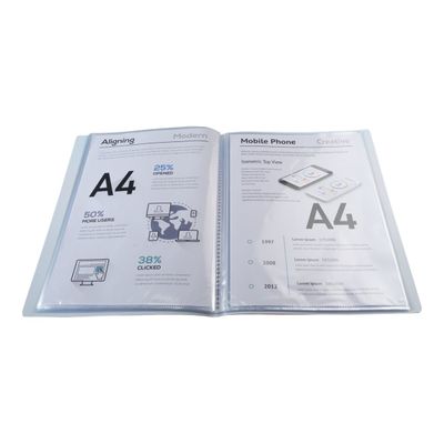 Exacompta Aquarel - Porte vues - 100 vues - A4 - disponible dans différentes couleurs