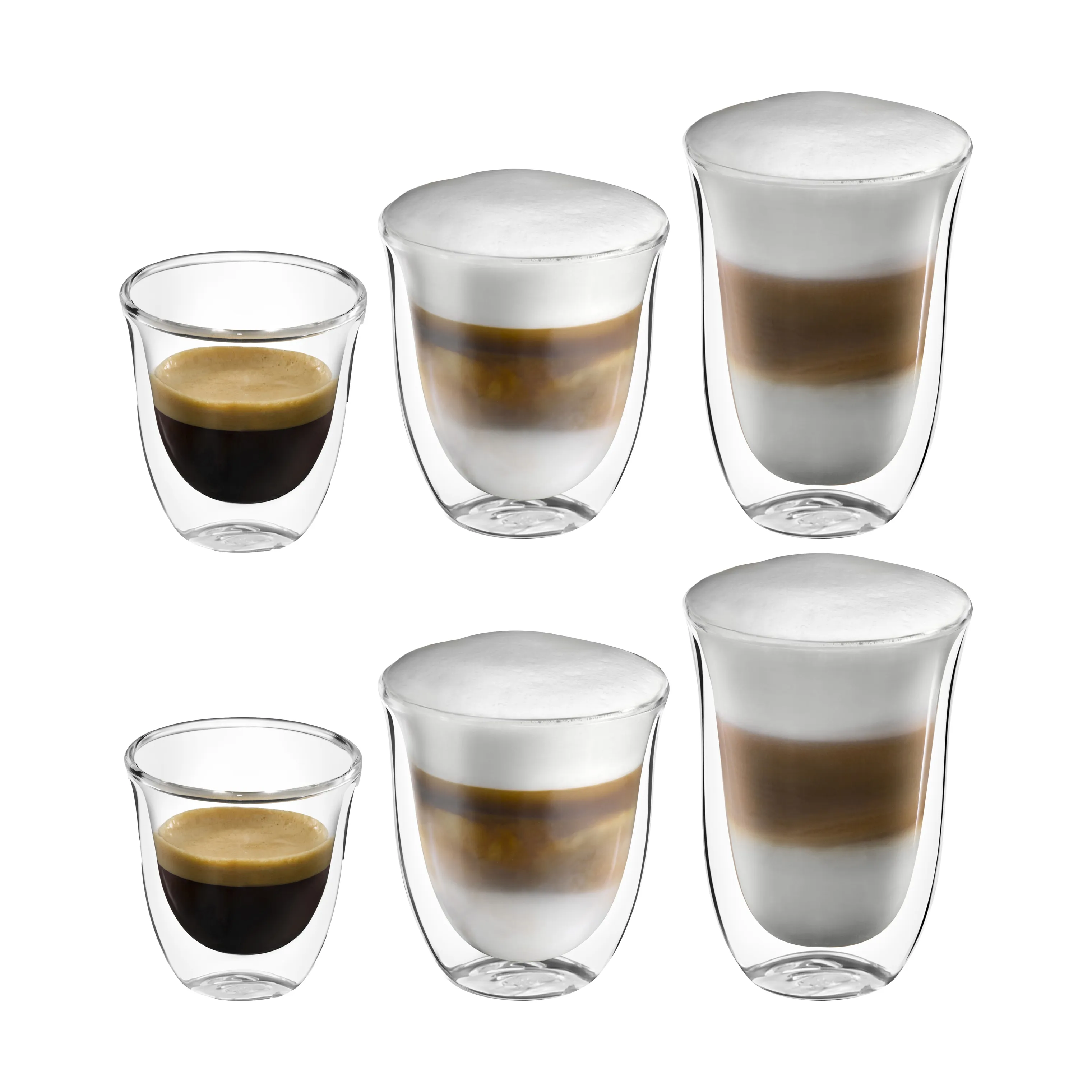 DeLonghi The Connoisseur Collection Kaffeglas - 6 stk.