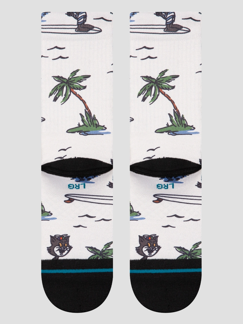 Stance Kool Katz Surf Crew Socks canvas