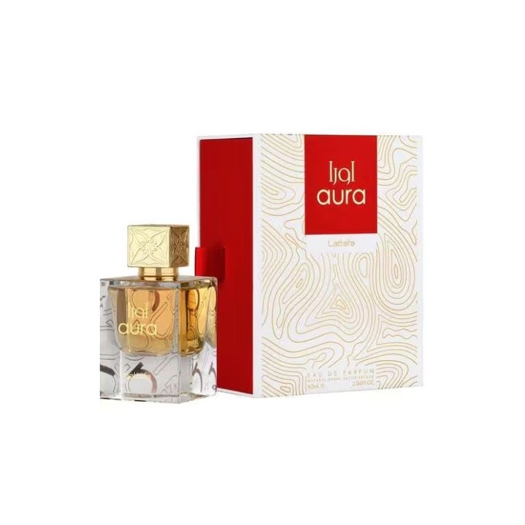 Lattafa Eau de Perfume für Damen und Herren Aura 60 ml