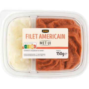 Jumbo Filet Americain met Ui 150 g