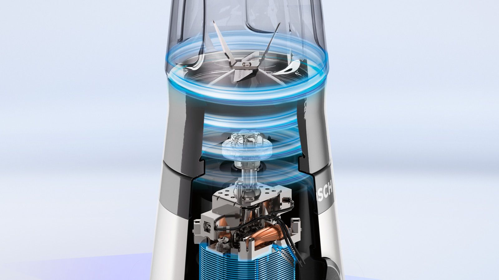 Liquidificador VitaPower Série 2 450W em aço inoxidável MMB2111S