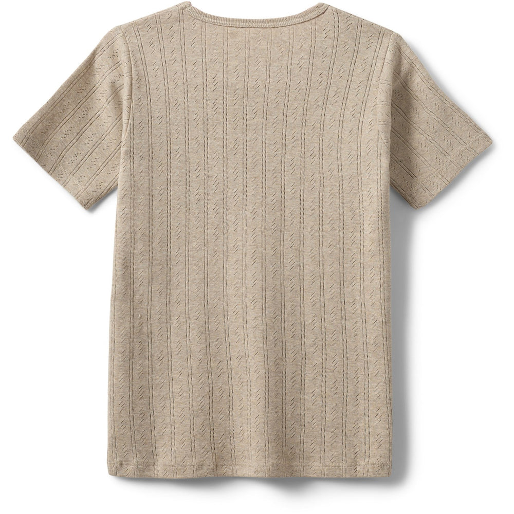Køb Sofie Schnoor Beige Pipersy Pointelle T-shirt
