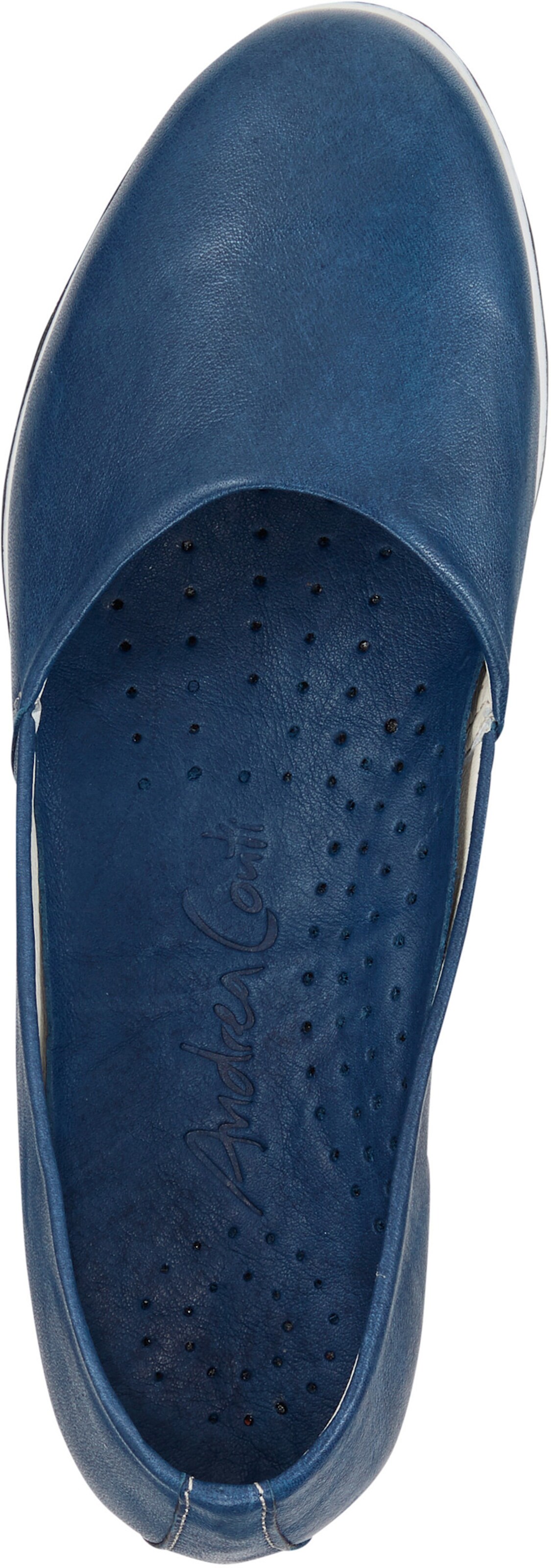 Andrea Conti Slipper in jeansblau