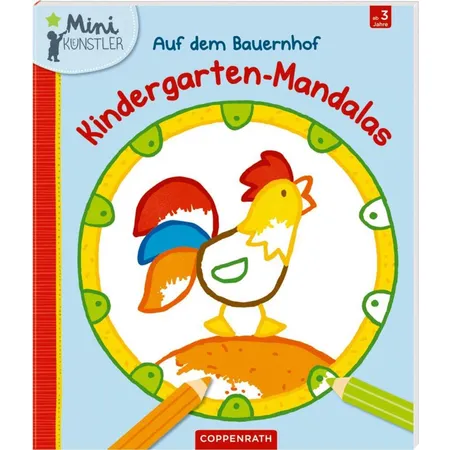 Coppenrath Verlag Kindergarten-Mandalas: Auf dem Bauernhof