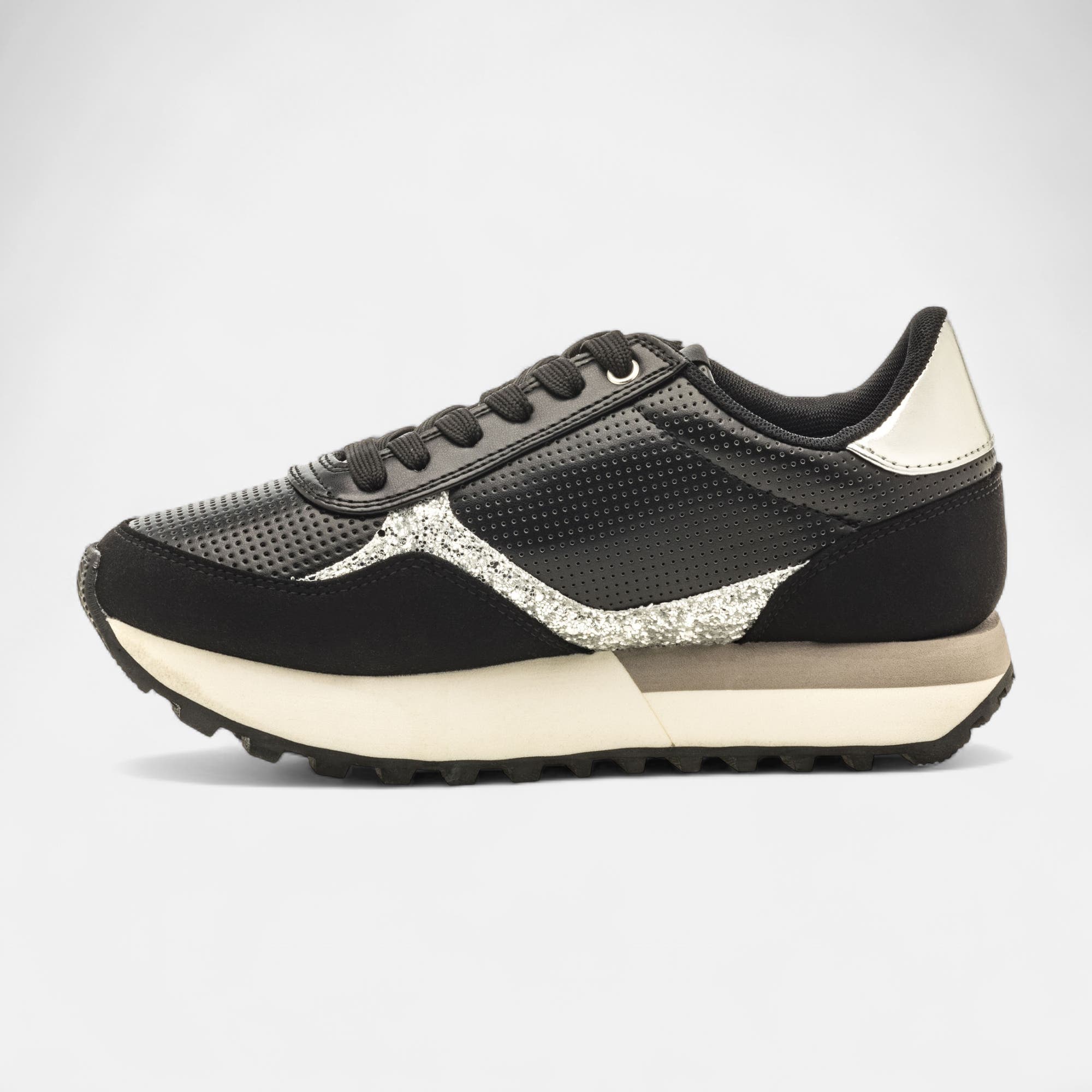 Baskets basses Femme noir