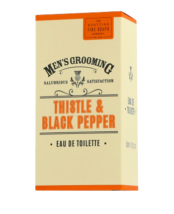 Scottish Fine Soaps Men's Grooming Thistle & Black Pepper Eau de Toilette 50ml