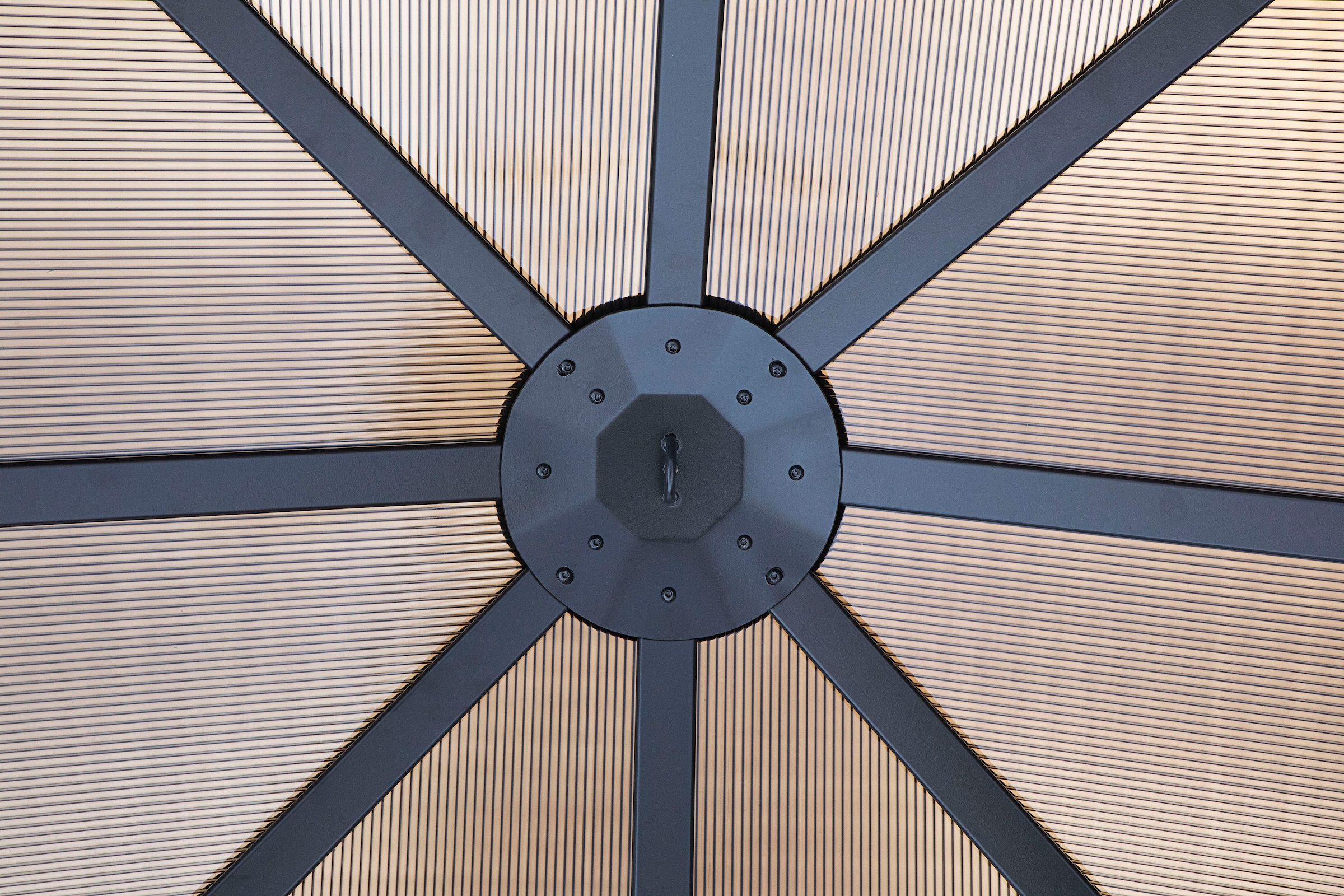 KONIFERA Pavillon-Ersatzdach »Aruba 2.0« Dachplatten für BxT: 300x300 cm, 6mm Polycarbonat-Dachplatten
