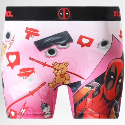 Boxer Deadpool Love Rose