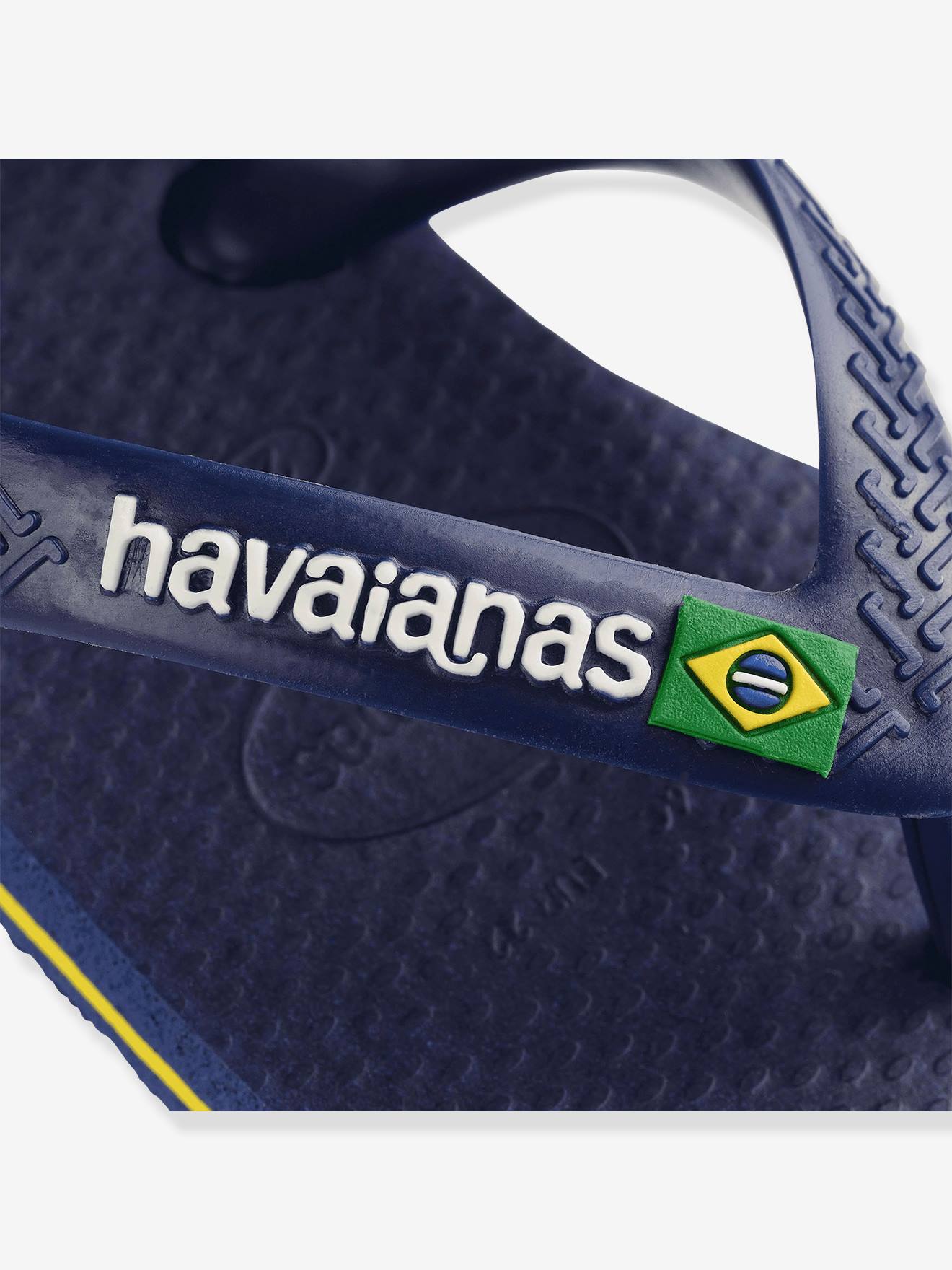 Chinelos Baby Brasil Logo II HAVAIANAS azuis