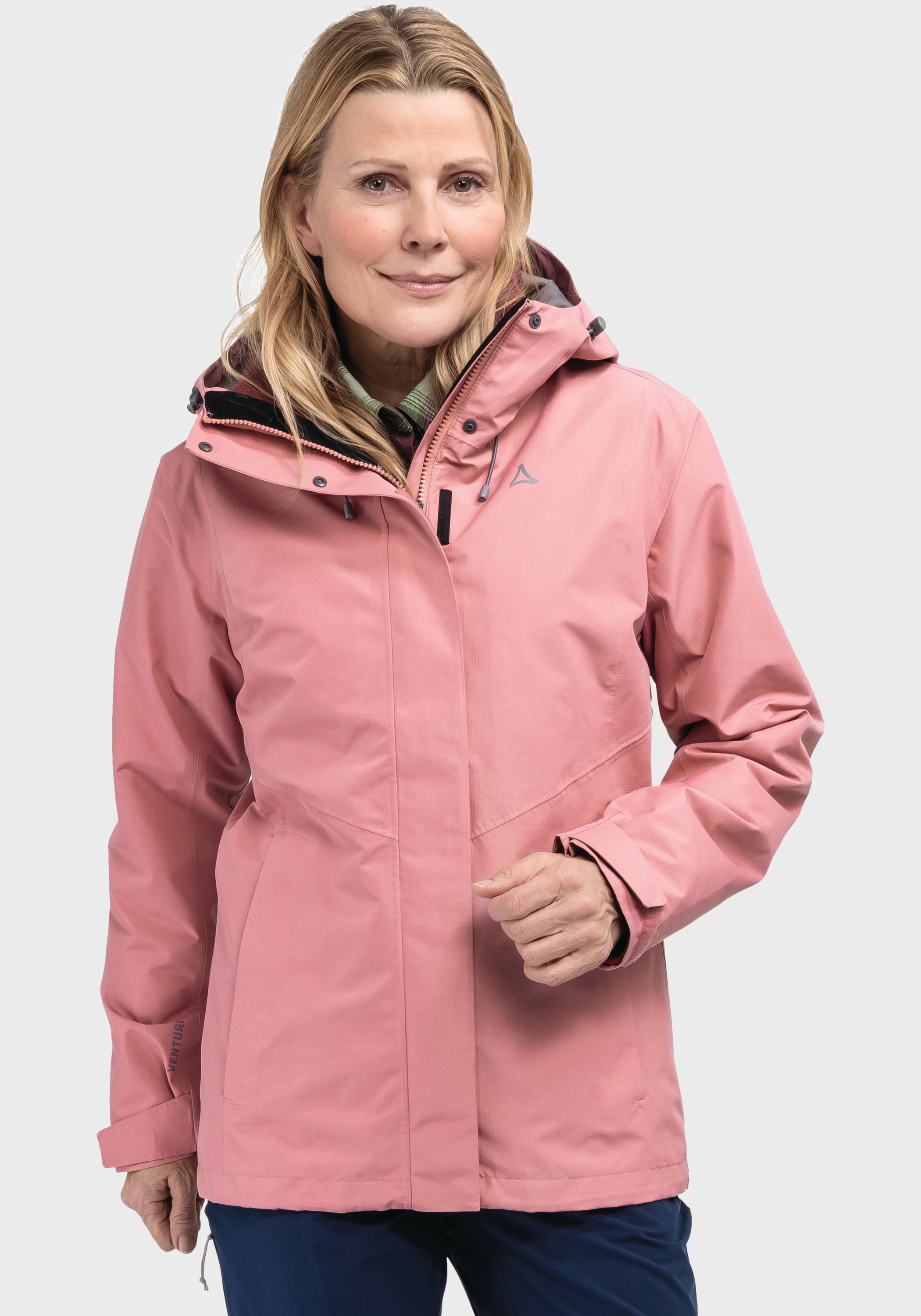 Schöffel Doppeljacke »Hiking 3in1 Jacket Style Okere WMS« mit Kapuze