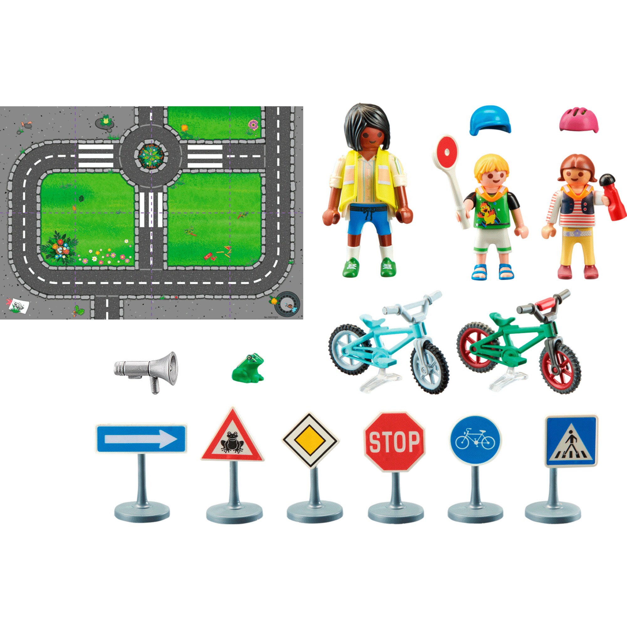 PLAYMOBIL Konstruktionsspielzeug City Life Fahrradparcours