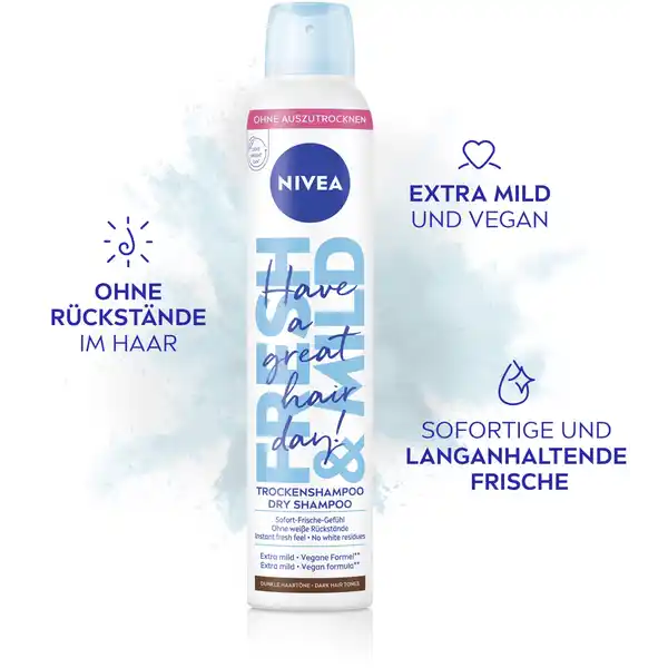 Fresh & Mild Trockenshampoo dunkle Haartöne