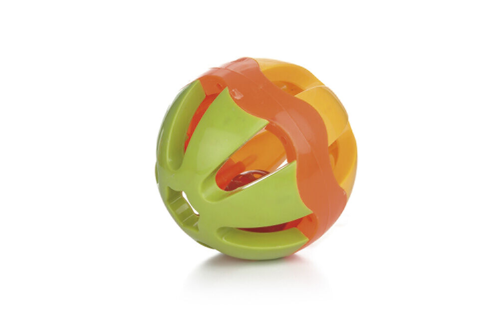 Beeztees Wiggle Bal Plastic - Knaagdierspeelgoed - Multicolor - 29x14x14 cm