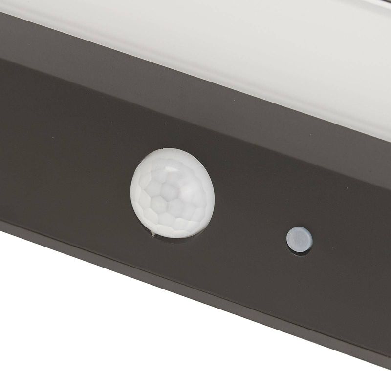 LED Wandlamp Maresia - Donkergrijs - Zonne-energie - Met Sensor