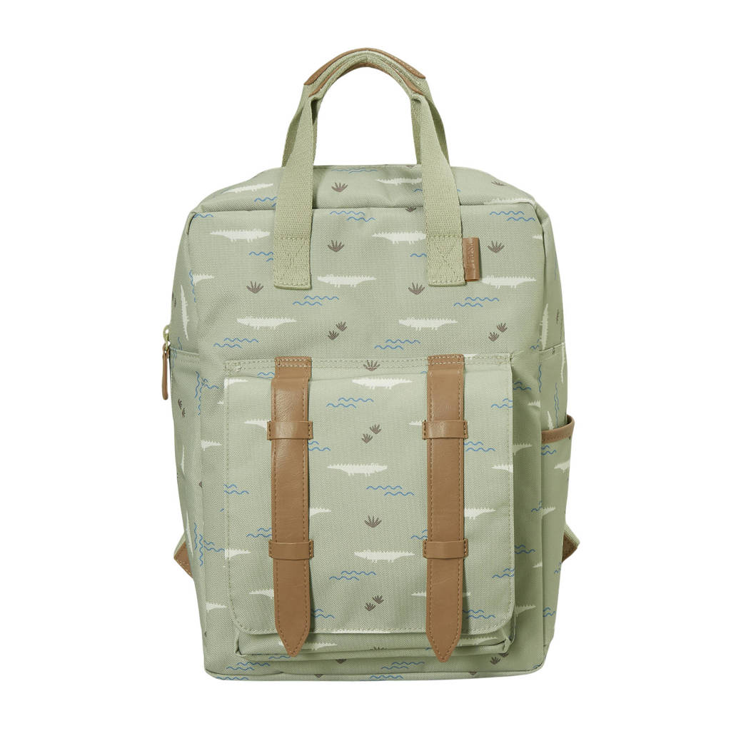 rugzak Crocodile Large groen