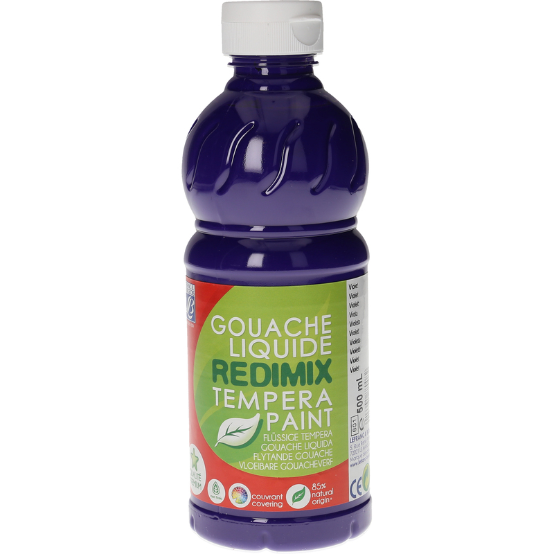 Lefranc & Bourgeois Plakatfarbe Redimix, 500 ml, violett, 1 Stück