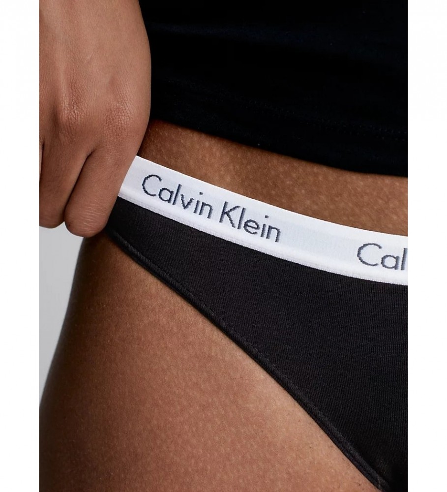 Cuecas Calvin Klein Classic, pacote com 3 unidades, pretas
